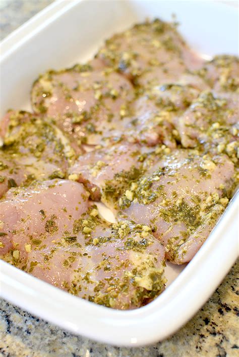Boneless chicken breast is topped with pesto sauce, tomatoes, and mozzarella, then baked in the oven until the chicken is cooked through and the. Baked Pesto Chicken Parmesan (30 Minute Meal) - Iowa Girl Eats