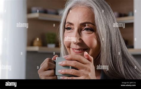 Dreamy Inspired Old Blonde Grey Haired Woman Granny Grandmother Mature Middle Aged Woman