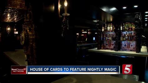 The service was adequate although i wish the server had been more proactive about getting us more wine before our filets came to the table. 'House Of Cards' Magic Entertainment Venue Coming To Downtown Nashville