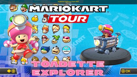 Toadette Explorer From Mkt Mario Kart 8 Skin Mods