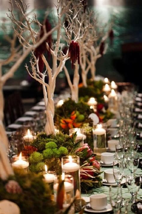 30 Spectacular Winter Wedding Table Setting Ideas Deer