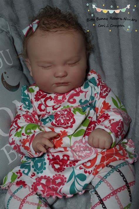 Realborn Joseph Asleep 3 Months By Bountiful Baby Bitty Bunny Reborn