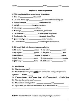 On this page you can read or download realidades 1 workbook answer key 5a in pdf format. Realidades 1 Capítulo 5A - Grammar quiz/practice on tener ...