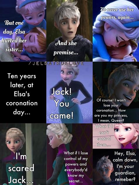 Pin By Matthew Dwyer On Disney Jelsa Funny Disney Memes Jack Frost