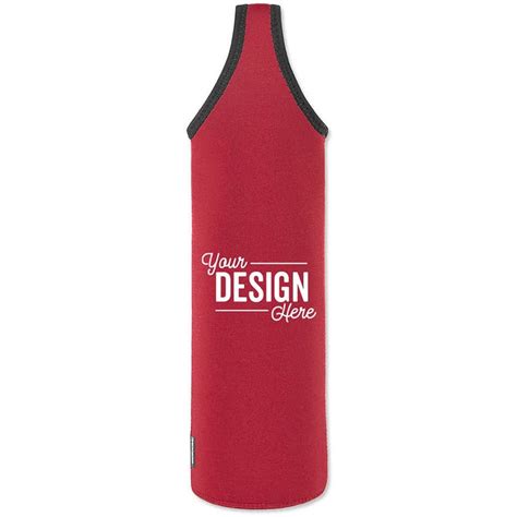 Design Custom Printed Koozie Wine Bottle Coolers Online At Customink