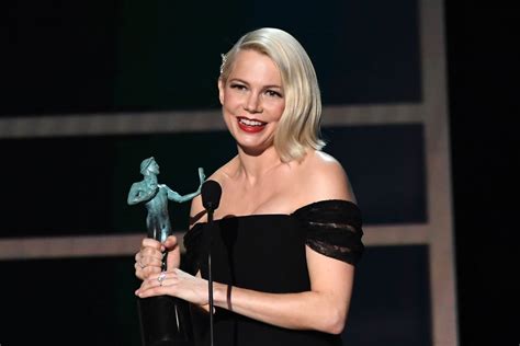 Michelle Williams At The 2020 Sag Awards Best Sag Awards Pictures