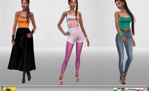 Lumysims Svanen Top Recolor The Sims 4 Download Simsdomination Otosection