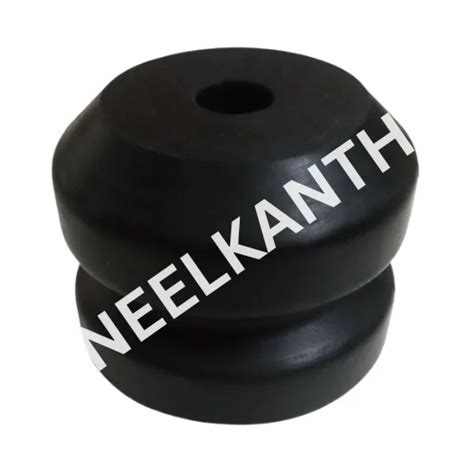 Rubber Black Anti Vibaration Pad For Milling Machine Size 4inch