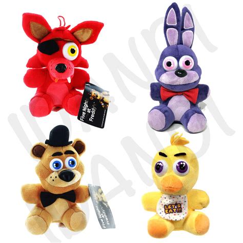 Fnaf Plushies All Characters Five Nights Freddy S Plush Chica Springtrap Bonnie