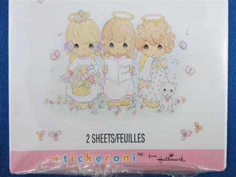 Precious Moments Stickers 2 Sheets Per Sealed Package Hallmark Etsy