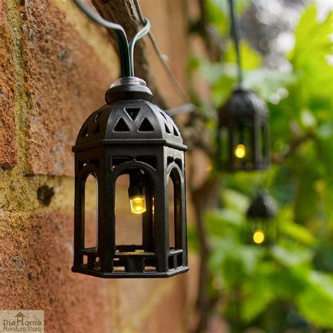 Solar Moroccan Lantern String Lights The Home Furniture Store
