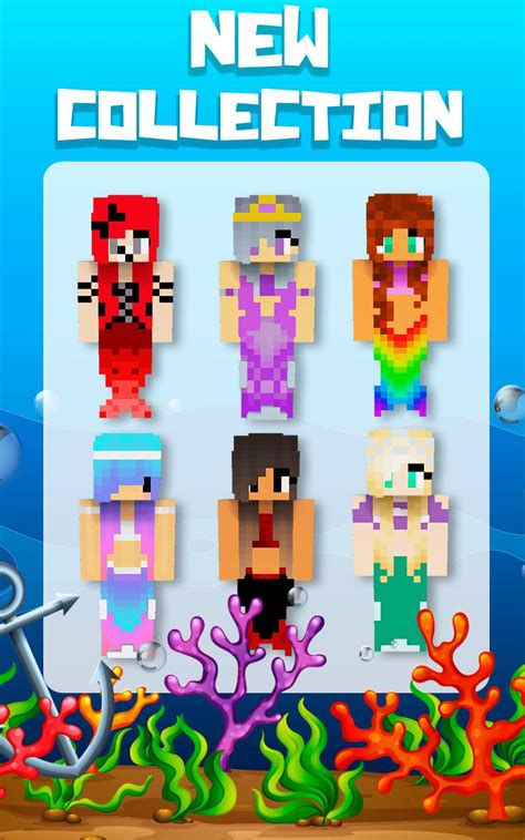 Mermaid Skins For Minecraft Apk For Android Download
