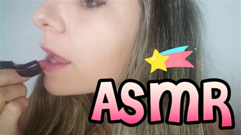 Asmr Me Maquiando Para Relaxar E Dar Sono Em Português Youtube