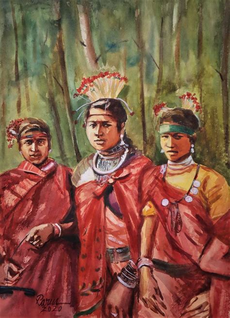 Gond Tribe Painting By Sankarshan Parua Saatchi Art