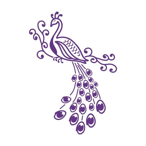 Download Doodle Peacock Cuttable Design