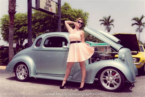 Pin Up Girl In Car Lady La Ren By Ladylaren On Deviantart