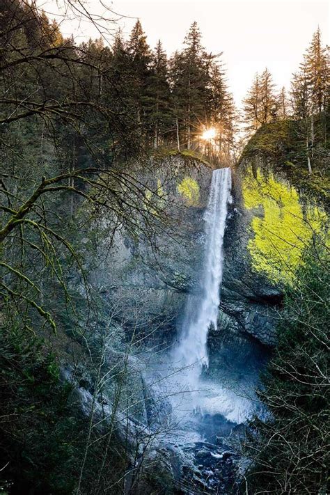 How To Hike To Latourell Falls Oregon Easy Waterfall Hike Near