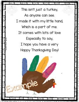 Thanksgiving day is almost here, we. 5 Thanksgiving Poems for Kids - Bundle by Little Learning ...