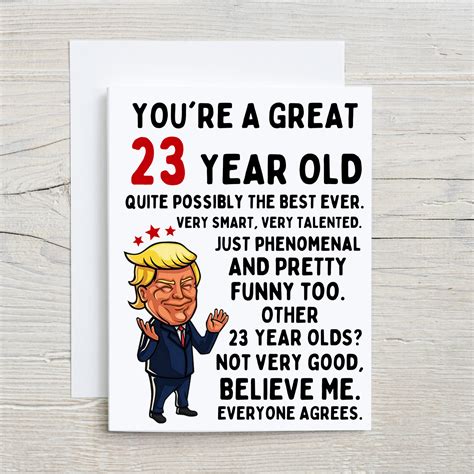 23rd Birthday Cards