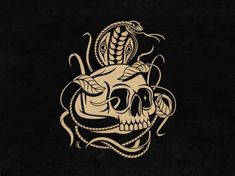 Cobra Skull By Eric Lee On Dribbble