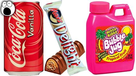 Top 10 Discontinued Food Items We Miss Mostamazingtop10 Youtube