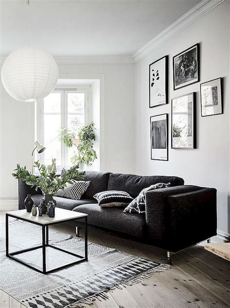 Black and grey living room decorating ideas. 32 ELEGANT LIVING ROOM WITH BLACK AND WHITE COLOR ...