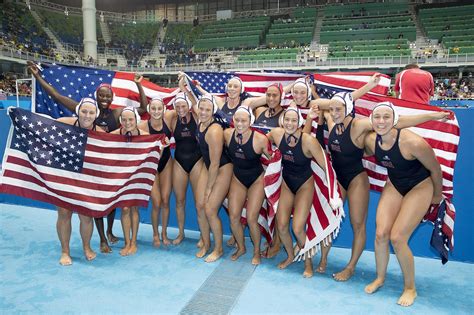 Photo Vault Gold Medal U S Olympic Women S Water Polo Team In Rio