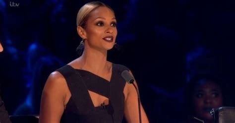 Britains Got Talent Alesha Dixon Sparks Controversy With Chocolate