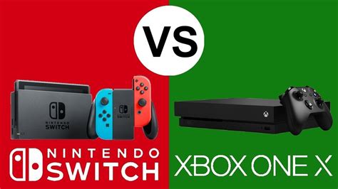 Nintendo Switch Vs Xbox One Youtube
