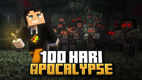 Hari Di Minecraft Hardcore Tapi Zombie Apocalypse Part Youtube