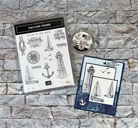 The Sail Away Suite In The Stampin Up Annual Catalog Is Perfect For