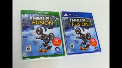 Trials Fusion Xbox One Unboxing Youtube