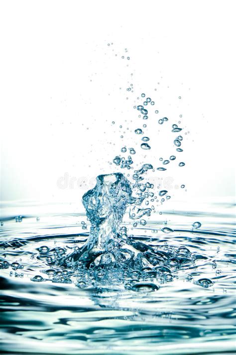 Blue Water Splash Stock Photo Image Of Ripple Liquid 47353270