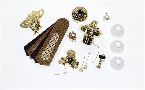 Hunter fan parts like light kits, downrods, replacement shades, and even specialty bulbs can keep your fan running right. Westinghouse Ceiling Fan Princess Trio Polished Brass ...