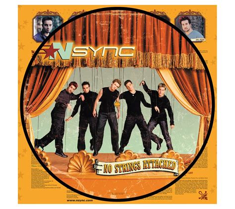 Nsync No Strings Attached Picture Vinyl Record