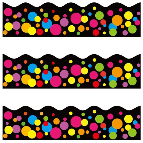 Line Of Rainbow Dots