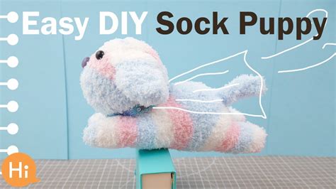 How To Make A Sock Doll Diy Dolls From Socks 2 Puppy Youtube