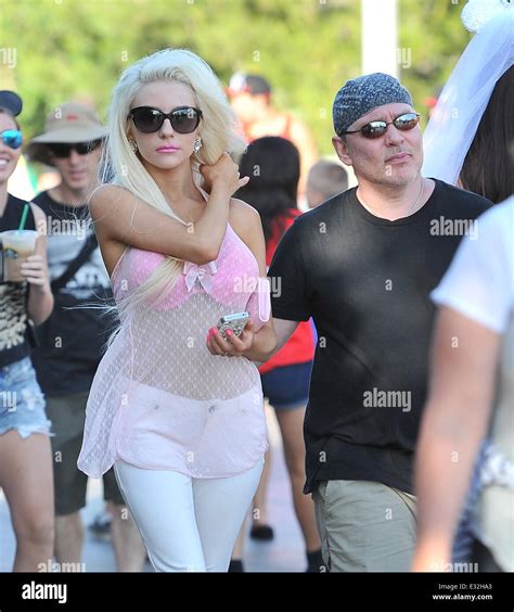 Courtney Stodden And Her Husband Doug Hutchison Celebrate Their Second Anniversary At Disneyland