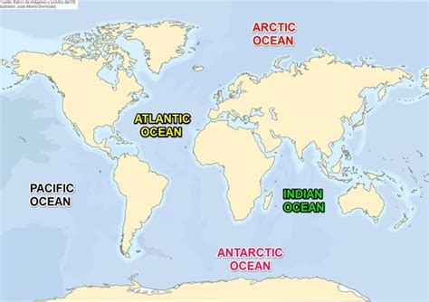 How Many Oceans And Seas Claretscience3 Oceans And Seas Ocean