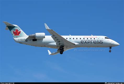 C Guja Air Canada Express Bombardier Crj 200er Cl 600 2b19 Photo By