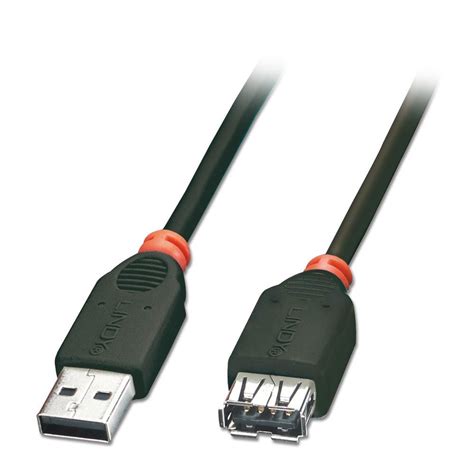 Usb is supposedly universal, but there are so many different types of usb cables and connections. 5m USB 2.0 Extension Cable - Type A Male to Female, Black ...