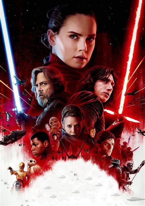 Star Wars The Last Jedi Movie Poster Prints4u