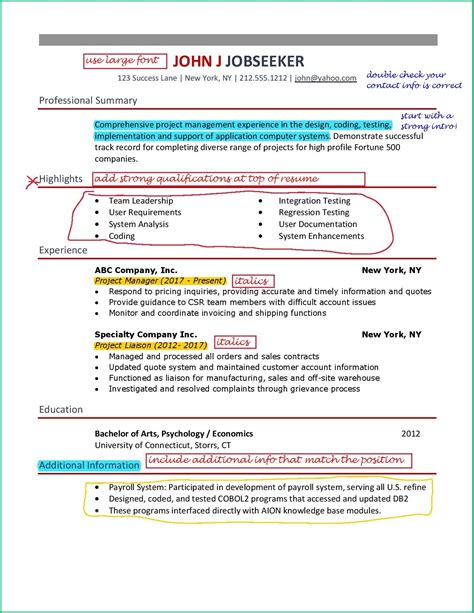 Step By Step Instructions On How To Write A Resume Coverletterpedia