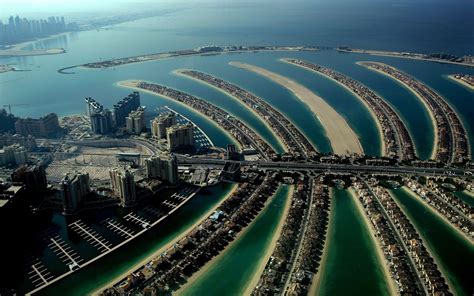 Palm Beach Palm Islands Dubai World 2560x1600
