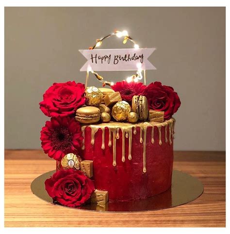 Top Happy Birthday Red Velvet Cake Designs Idealitz