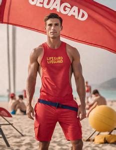 Lifeguard Outfit Men Face Swap Insert Your Face Id