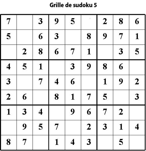 Maybe you would like to learn more about one of these? Imprimer la grille 5 de sudoku Primaire cycle 3