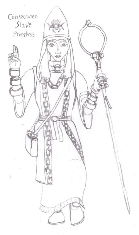 Chattel Of The Drow Consecrated Slave Priestess By Imperator Zor On