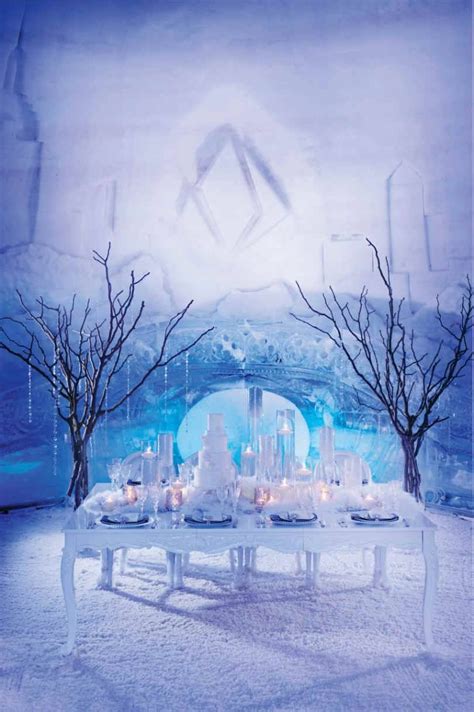 Winter Wonderland Blue And White Wedding Inspiration De Belle