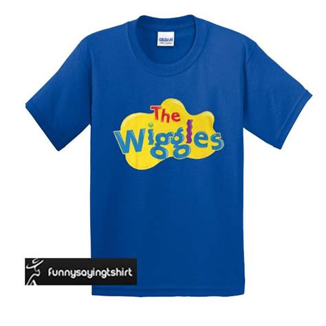 The Wiggles Logo T Shirt The Wiggles Direct To Garment Printer Print